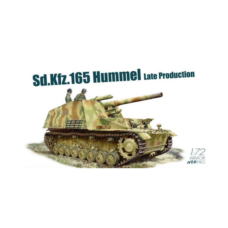 Sd.Kfz.165 Hummel producción tardía.