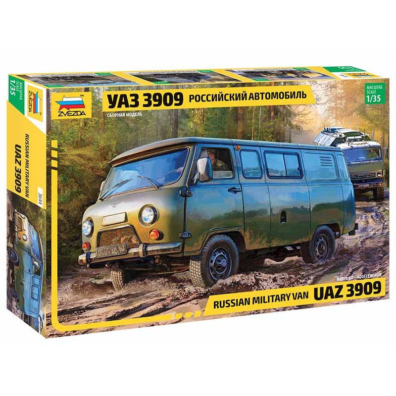 Furgoneta militar rusa UAZ 3909.