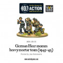 Equipo de mortero pesado alemán (120mm). Bolt Action.