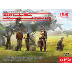 Pilotes et personnel de maintenance de l’USAAF.