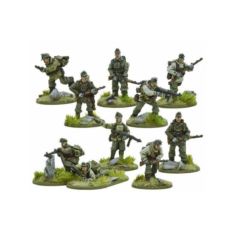 Plantilla de gebirgsjager. Bolt Action.