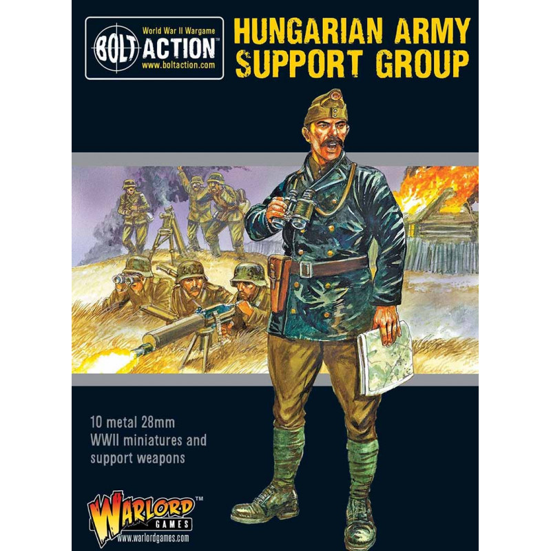 Hungarian Army support group. Bolt Action. Hungarian Army support group. Bolt Action.