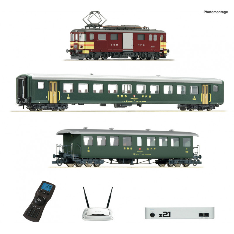 Digital Z21 Start, Electric baggage railcar. Digital Z21 Start, Electric baggage railcar.