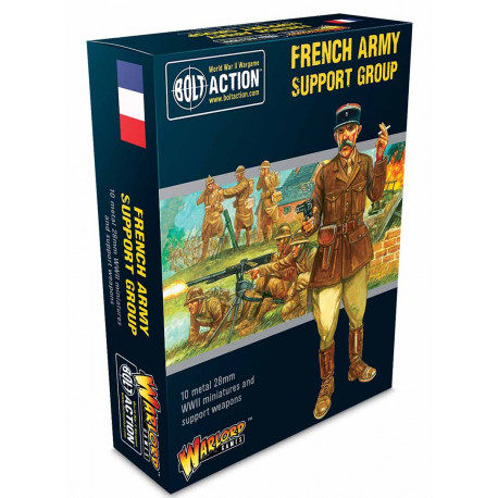 French Army support group. Bolt Action.