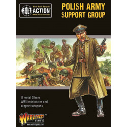 Unterstützungsgruppe der polnischen Armee. Bolt Action.