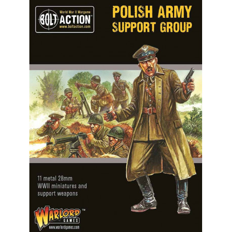 Polish Army support group. Bolt Action.