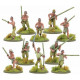 Japanese Bamboo Spear Fighter squad. Bolt Action.