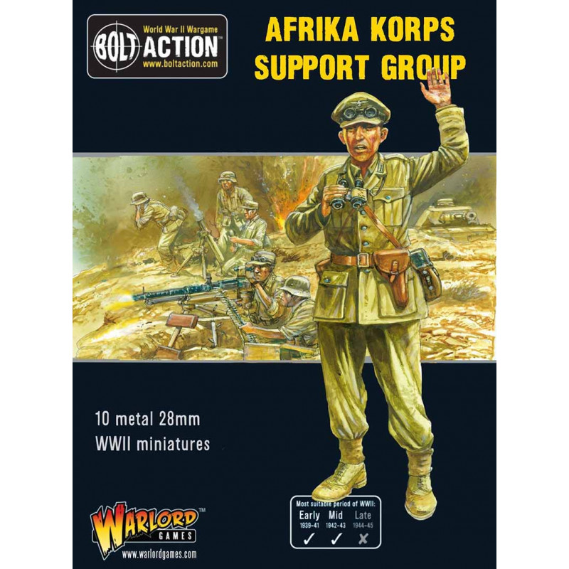 Grupo de apoyo de Afrika Korps. Bolt Action. Grupo de apoyo de Afrika Korps. Bolt Action.