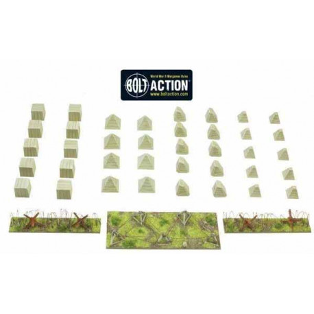 Anti-Tank Obstacles. Bolt Action.