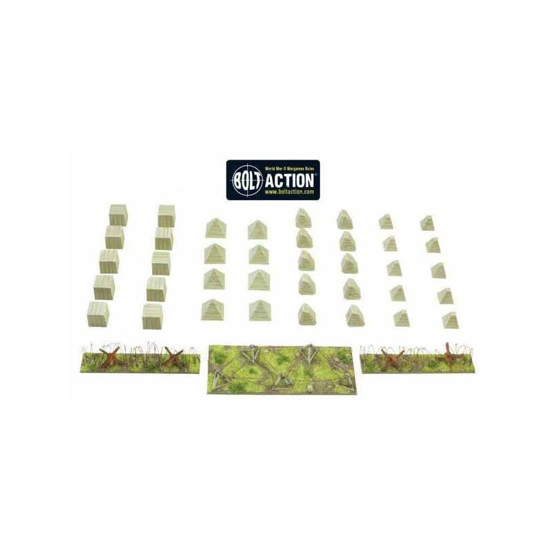 Anti-Tank Obstacles. Bolt Action.