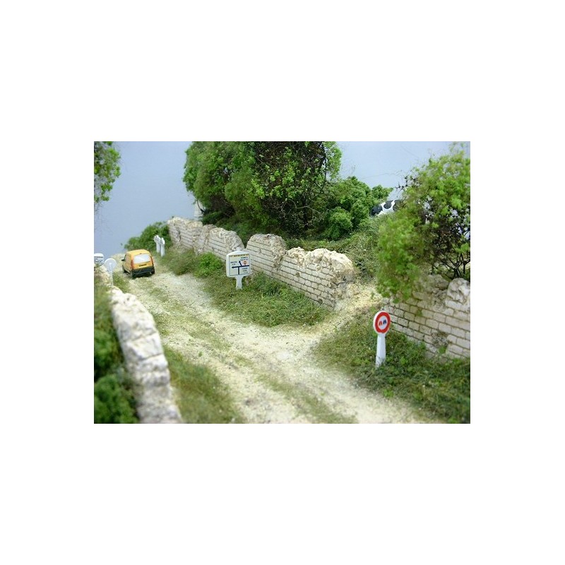Muro de piedra. PN SUD MODELISME 8783
