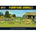 Farmyard animals.