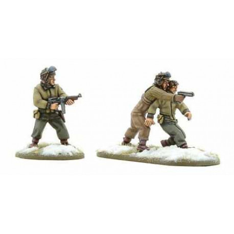 US Tank Crew dismounted. Bolt Action.