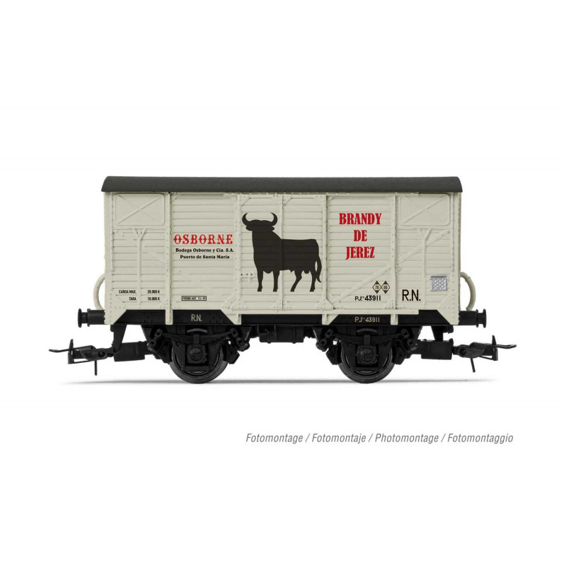 Closed wagon, "Osborne". Closed wagon, "Osborne".