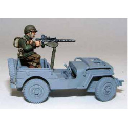Mitragliere jeep americano. Bolt Action.