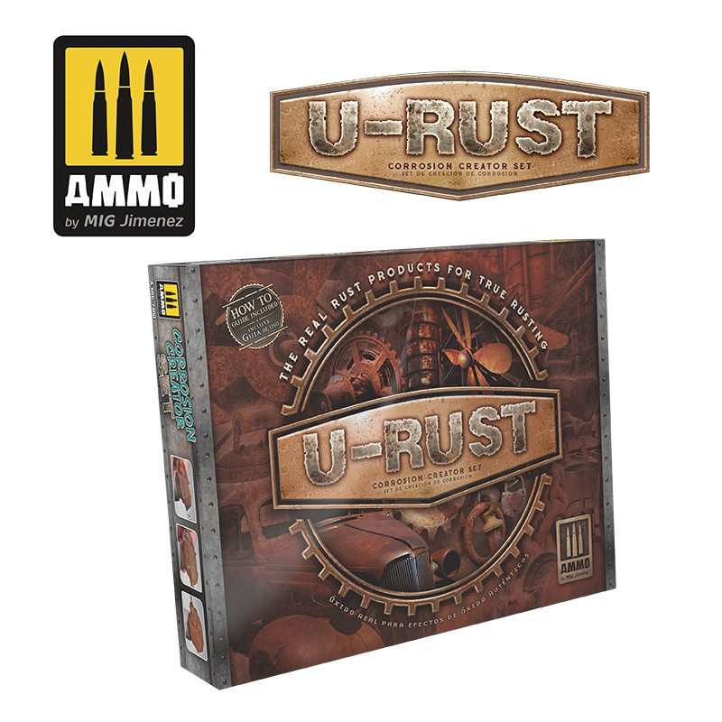U-RUST Corrosion Creator Set. U-RUST Corrosion Creator Set.