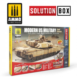Solution box Modern US Military Sand Scheme.