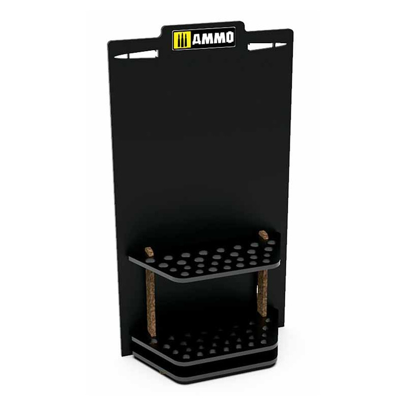 Modular System Workshop. Brush display stand.