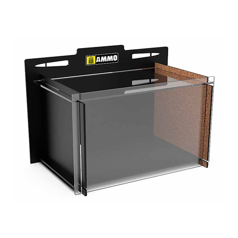 Modular System Workshop. Display case small.