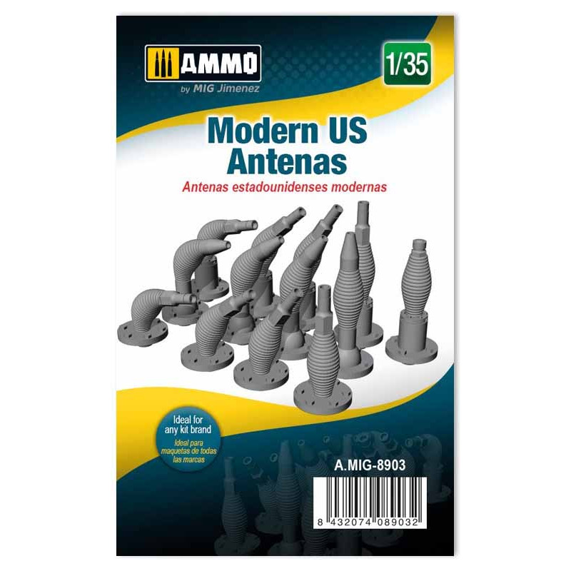 Antenas estadounidenses modernas.