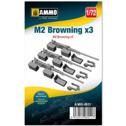 M2 Browning (x3).