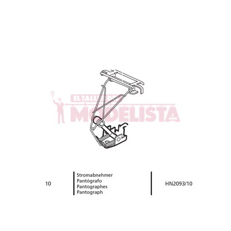 Pantograph. Series 252.