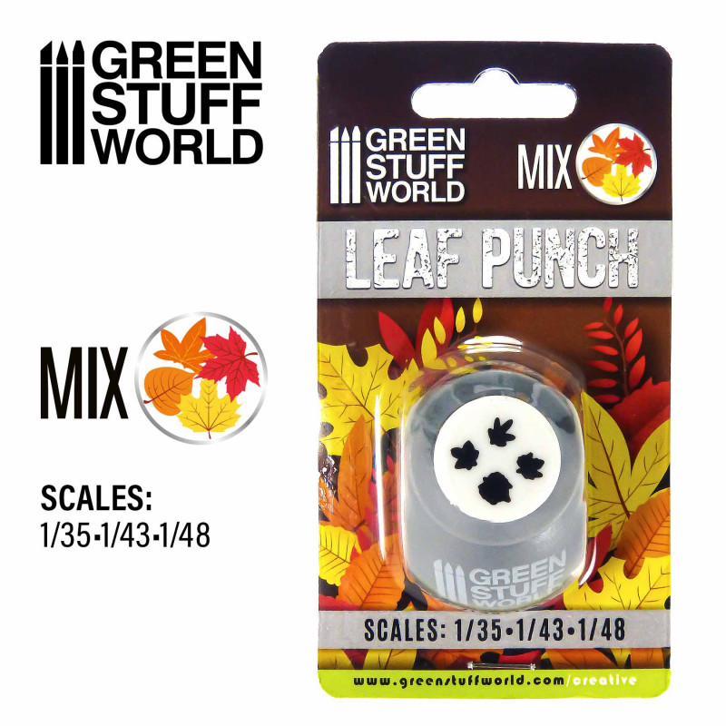 Troqueladora de hojas, mixtas. GREEN STUFF WORLD 1300 Troqueladora de hojas, mixtas. GREEN STUFF WORLD 1300