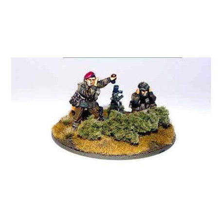 British Airborne 3" Medium Mortar Team. Bolt Action.