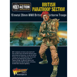 WARLORD GAMES 402211101 British Paratroop Section. Bolt Action