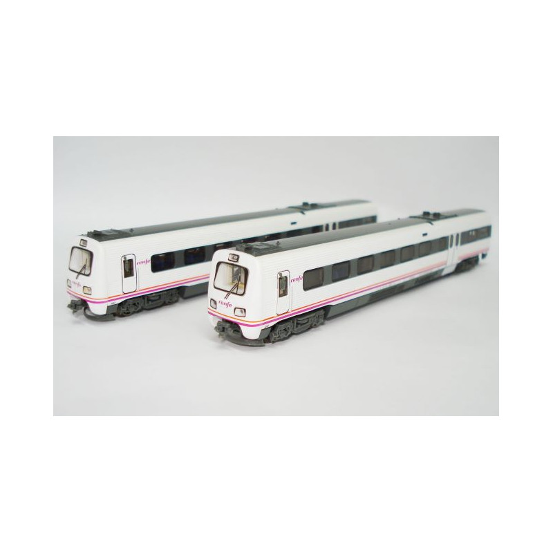 Automotor serie 594 TRD "Aerodinámico" RENFE. Automotor serie 594 TRD "Aerodinámico" RENFE.