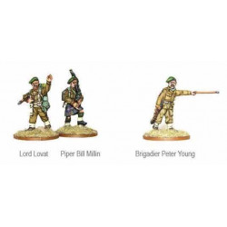 Personaggi dei commando britannici. Bolt Action.