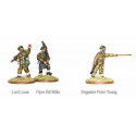 Personajes de comandos británicos. Bolt Action.