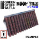 Roof tile punch.