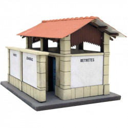 Estação Sul. Banheiros.