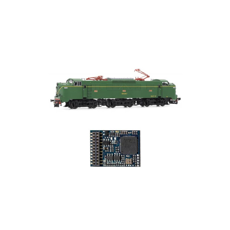 Decoder 21 pins para la 7700 RENFE. ESU ER301/7700