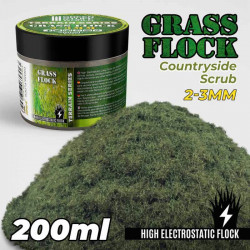 Electrostatic Grass 2-3mm . Countryside scrub. 200ml.