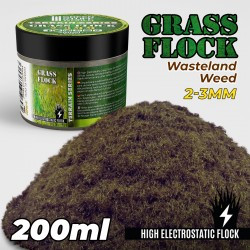 Electrostatic Grass 2-3mm . Wasteland grass. 200ml.