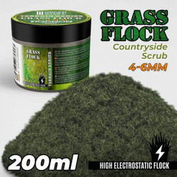 Electrostatic Grass 4-6mm . Countryside scrub. 200ml.