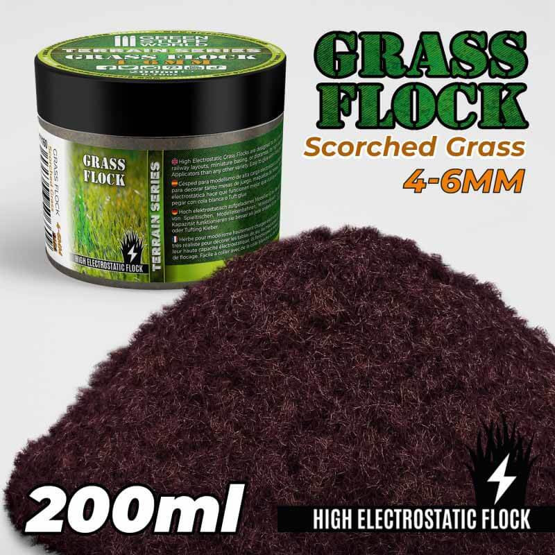 Césped electrostático 4-6mm. Hierba quemada. 200ml. Césped electrostático 4-6mm. Hierba quemada. 200ml.