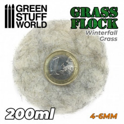Gazon électrostatique 4-6mm. Herbe d’hiver. 200 ml.