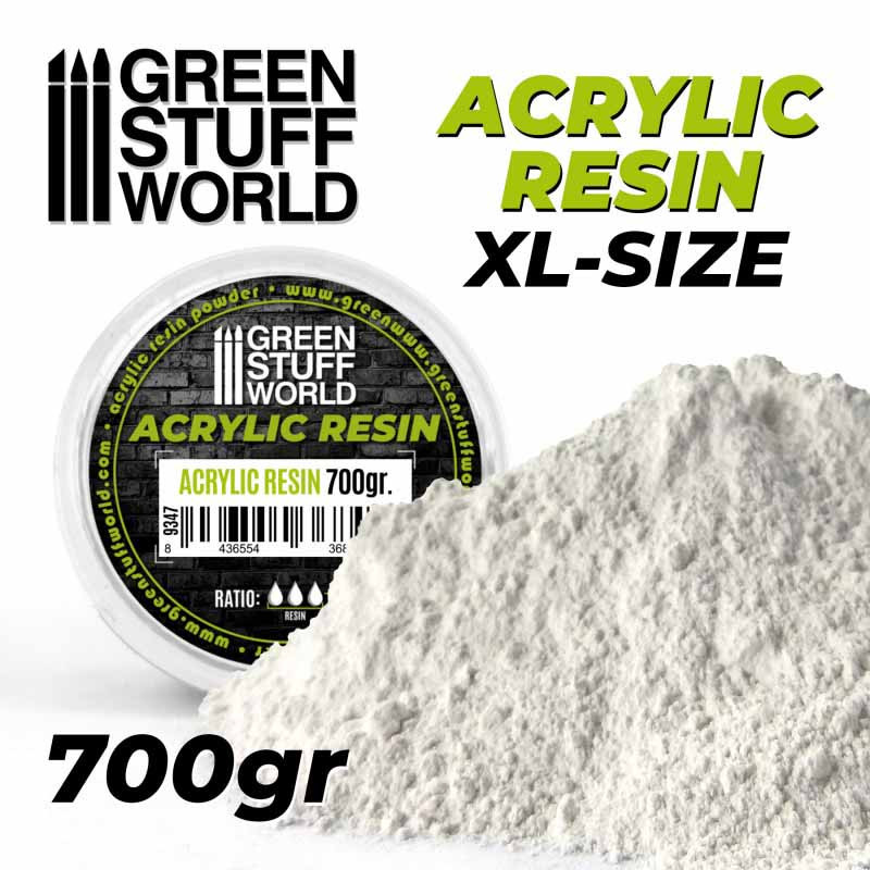Resina acrílica en polvo. 700gr. Resina acrílica en polvo. 700gr.