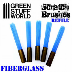 Remplacement de l’ensemble de brosses à gratter – Fibre de verre (x5).