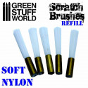 Recambio Set Cepillos Scratch – Nylon suave (x5).