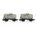 2-unit set of tank wagons, Koipe. 2-unit set of tank wagons, Koipe.