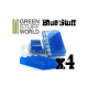 Blue stuff mold.