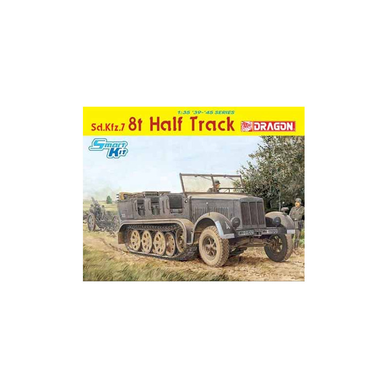 Sd.kfz.7 8T Half track producción inicial.