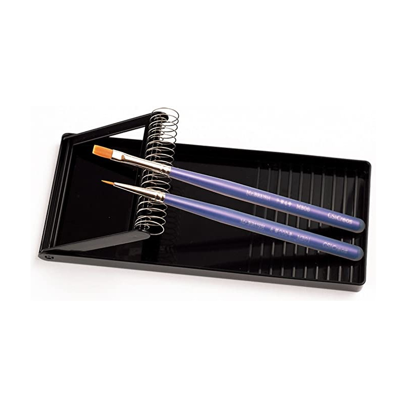 Brush stand.