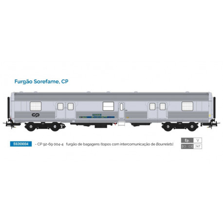 Luggage car Sorefame 92-69 004, CP.