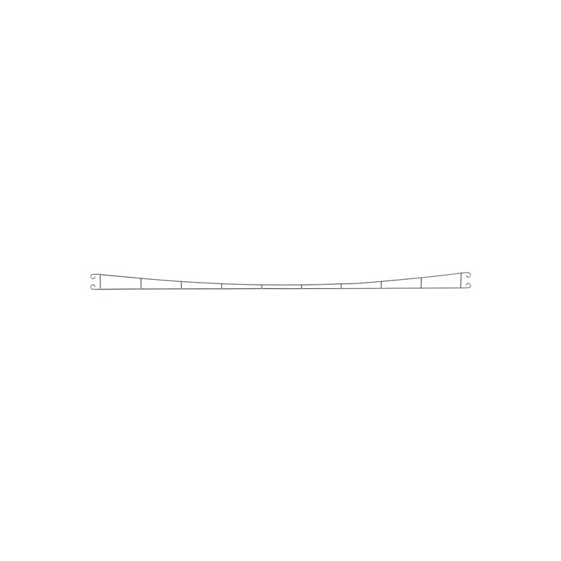 Cable de catenaria, 360 mm (x10). HORNBY HC8007