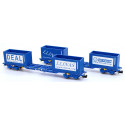 Set of Sgnss platforms w/ scrap, Captrain.
